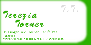 terezia torner business card